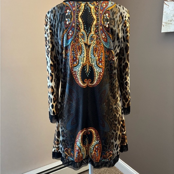 Sexy Multicolor Mini Dress - Picture 4 of 6